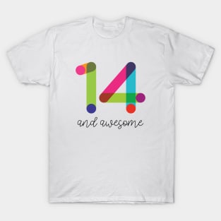 14 and Awesome! T-Shirt